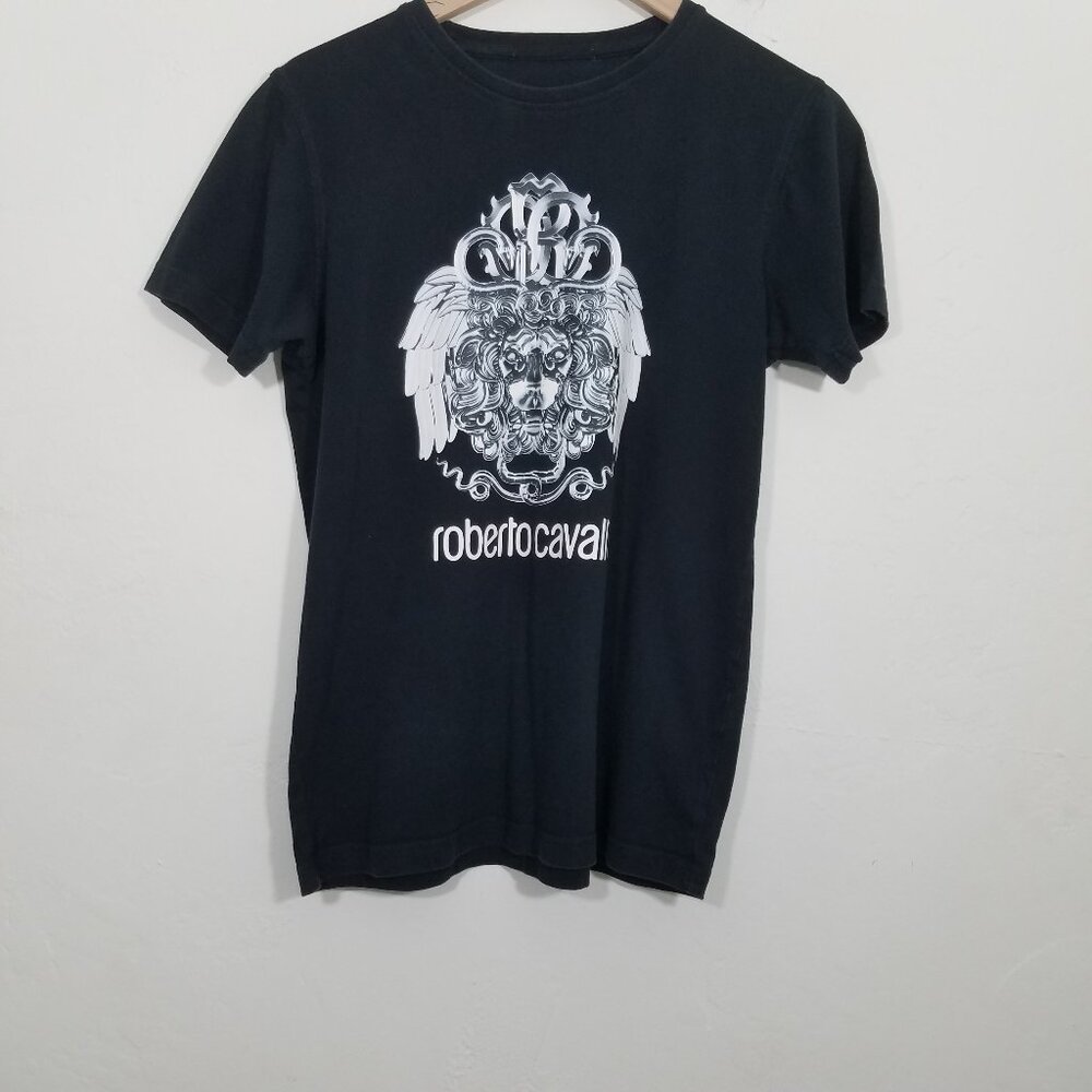 Roberto Cavalli T-Shirt Black Size S